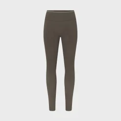 Ribbed Seamless High-Waisted Leggings