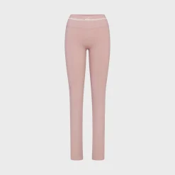 Ribbed Seamless Straight Leggings