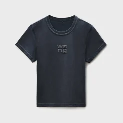 Shrunken Tee with Hotfix Logo