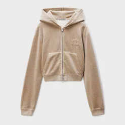 Shrunken Zip Up Hotfix Hoodie