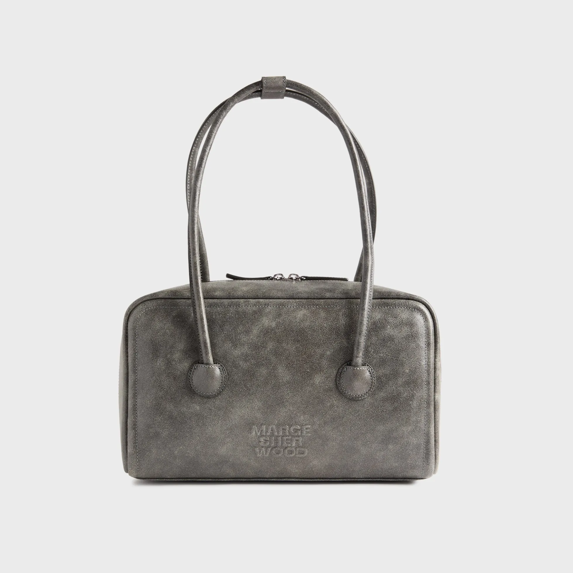 Soft Boston Two Tone Cracked Bag