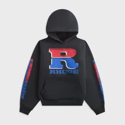 Split Petrol Logo Hoodie