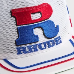 Split Petrol Logo Mesh Trucker Cap