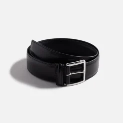 Stitched Trimmed Semi Formal Leather Belt