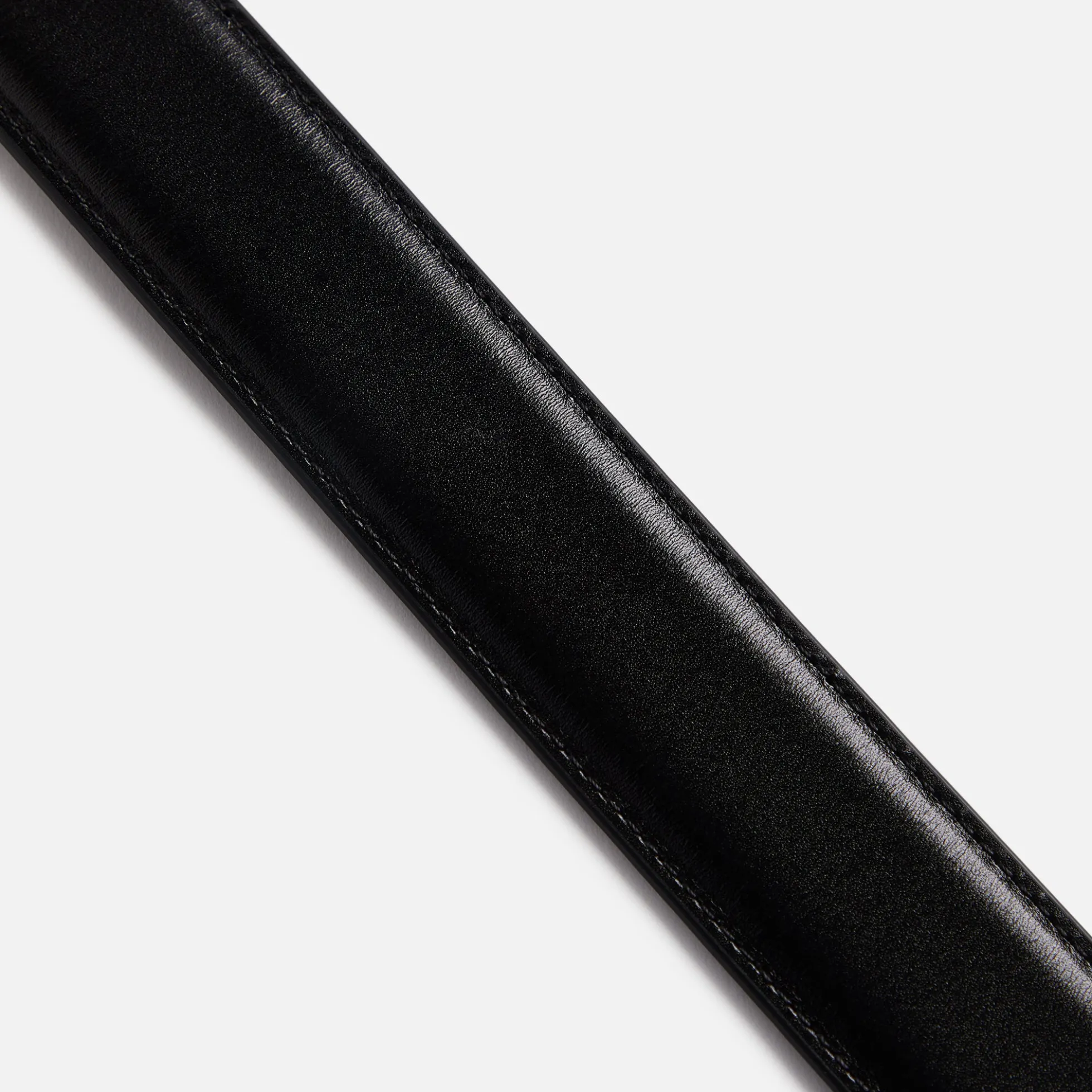 Stitched Trimmed Semi Formal Leather Belt