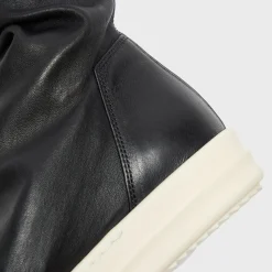 Stivali In Pelle High Stocking Sneaks Boots