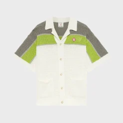 Stripe Crochet Shirt