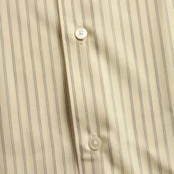 Striped Wool-Poplin Shirt
