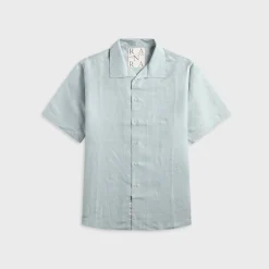Sun Silk Linen Ripstop Short Sleeve Shirt