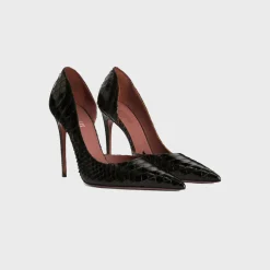 Vera 105 Mono Printed Python Pump Heel