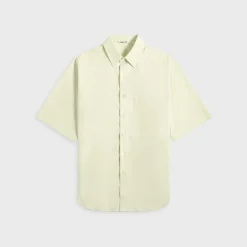 Washed Finx Twill Big Half Sleeved Shirt