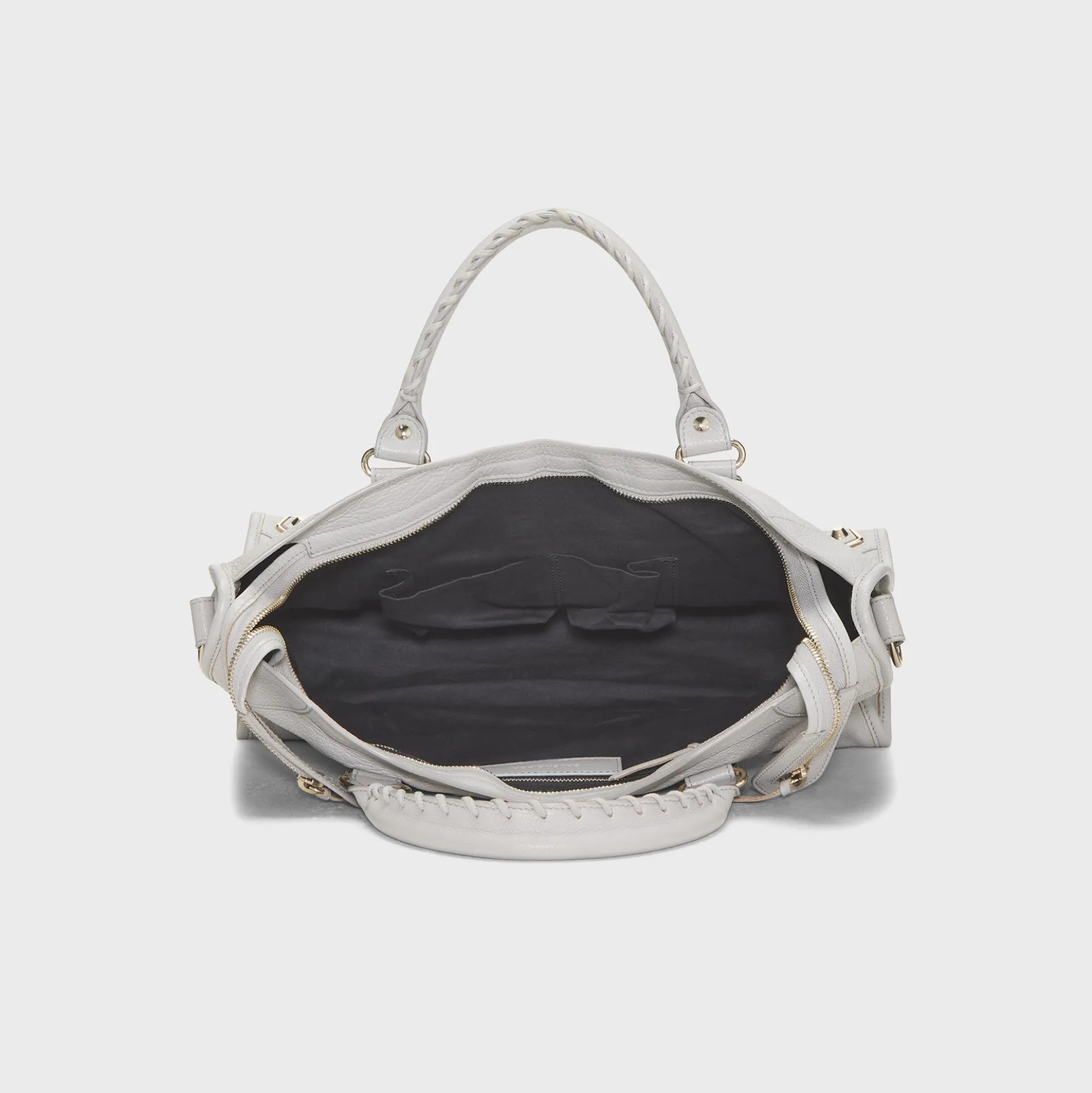 WGACA Balenciaga Chevre Leather Classic Metallic Edge Mini City Bag