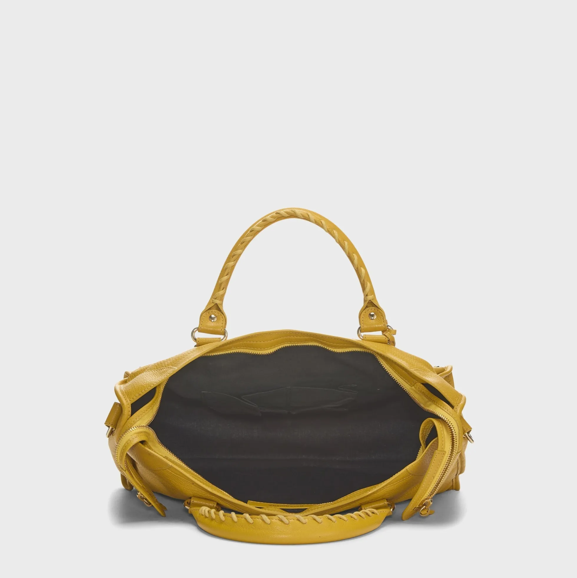 WGACA Balenciaga Chevre Metallic Edge Classic City Bag