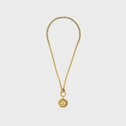 WGACA Chanel CC Sunburst Necklace