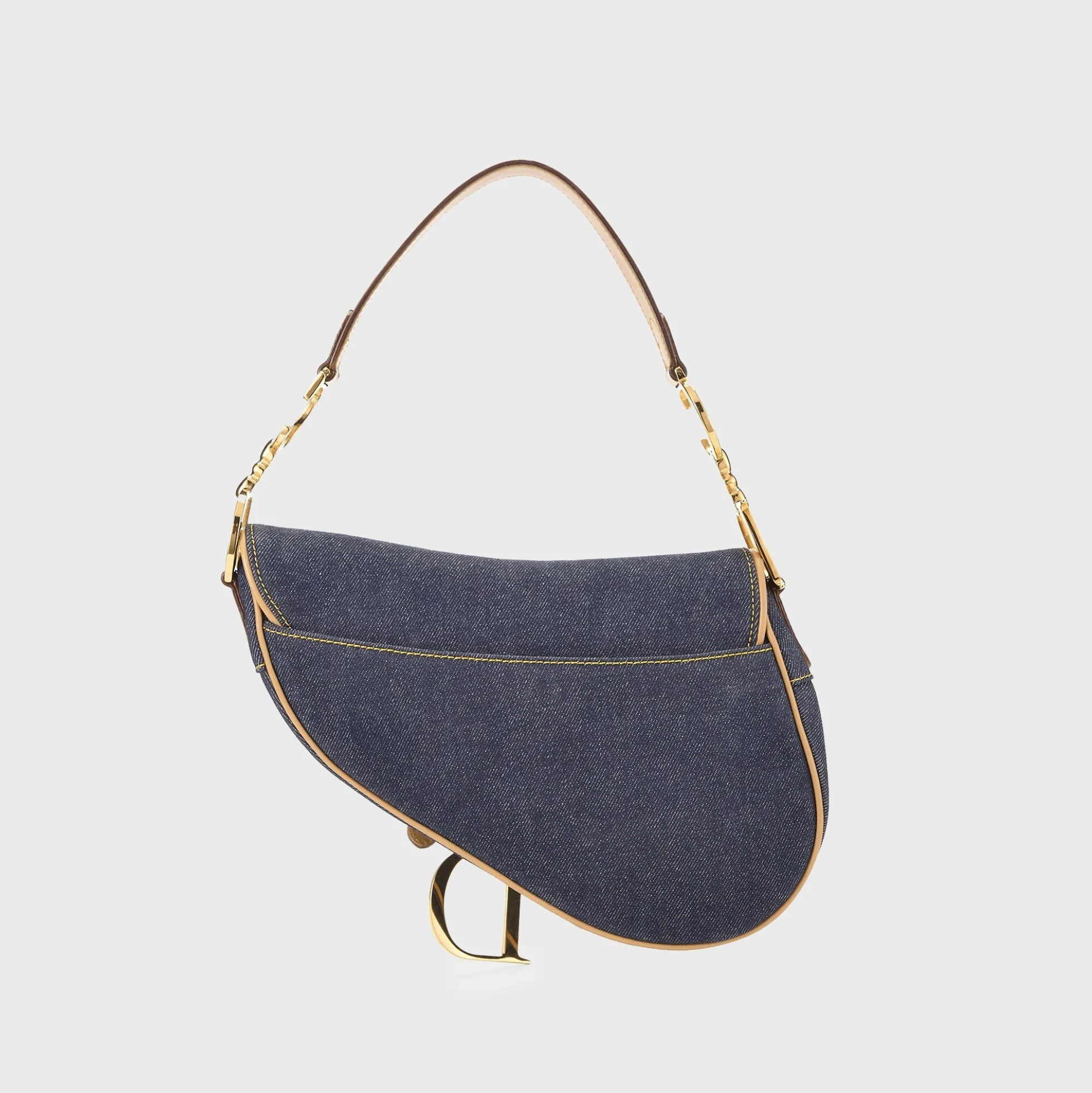 WGACA Dior Denim Saddle Bag