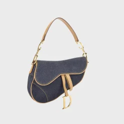 WGACA Dior Denim Saddle Bag