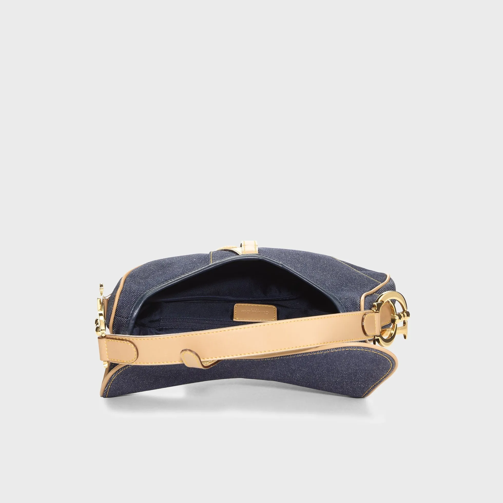 WGACA Dior Denim Saddle Bag
