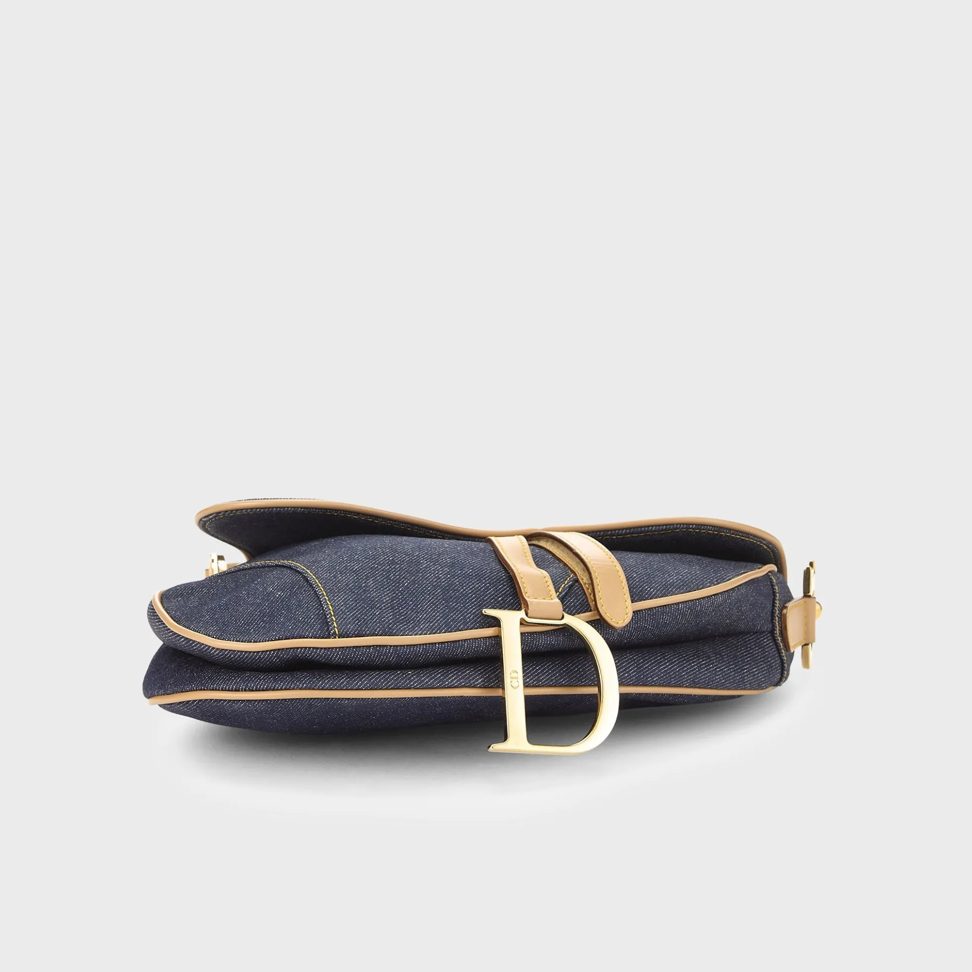WGACA Dior Denim Saddle Bag