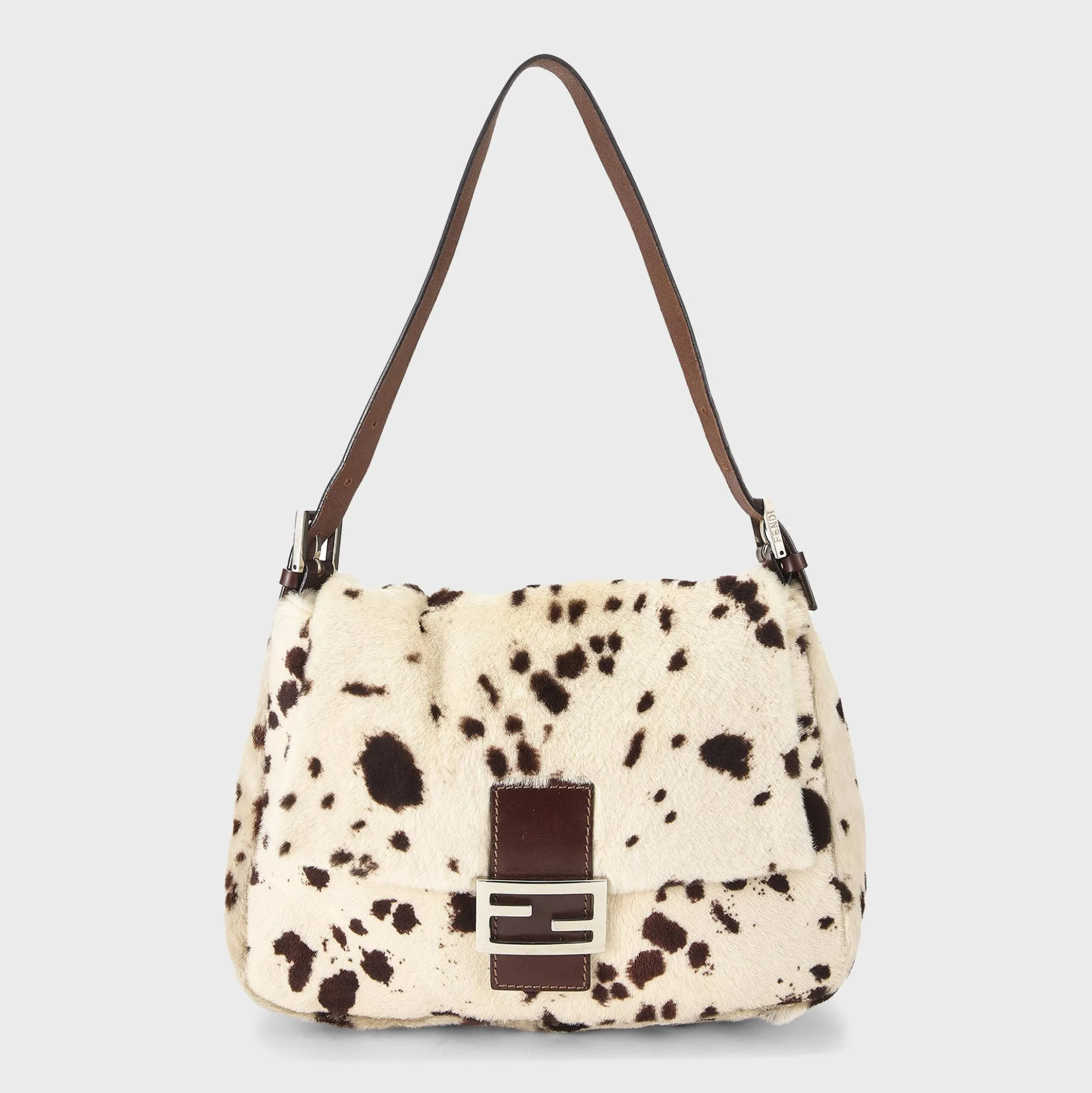 WGACA Fendi Cow Print Mamma Baguette