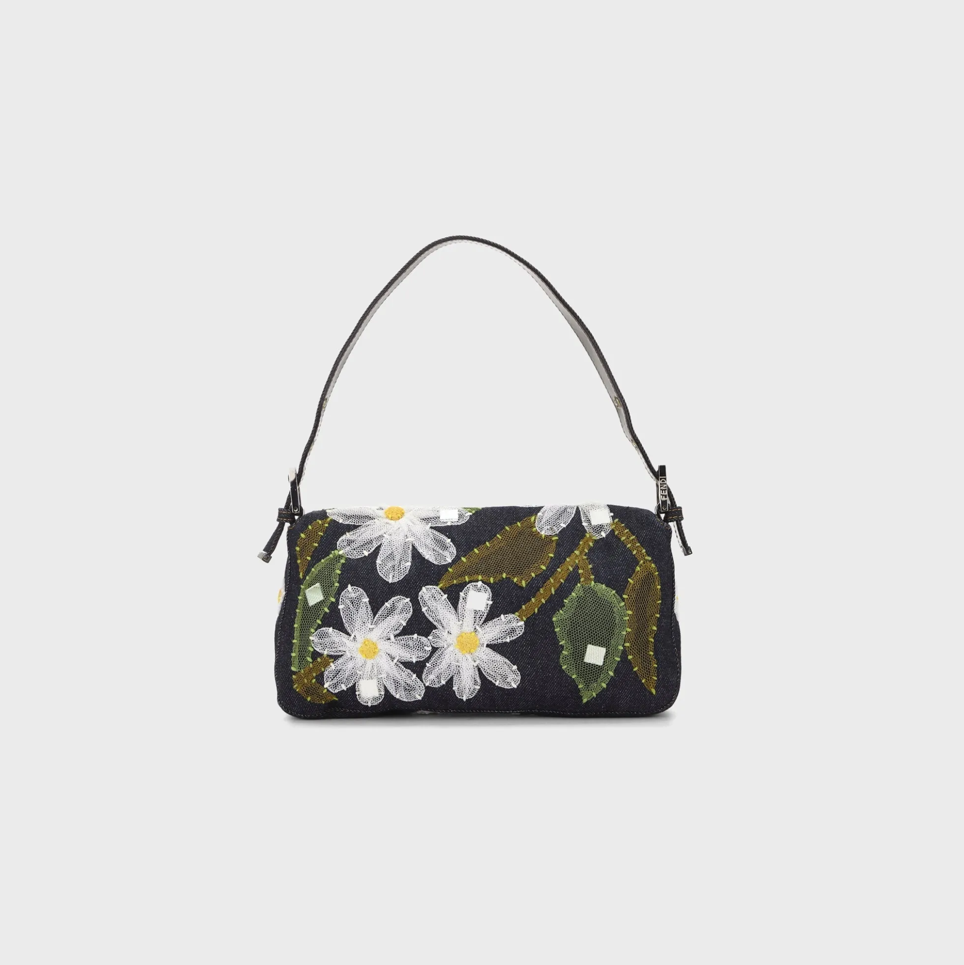 WGACA Fendi Embroidered Baguette