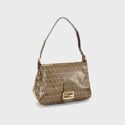 WGACA Fendi Patent Mamma Shoulder Bag