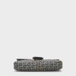 WGACA Fendi Zucchino FF Baguette Shoulder Bag