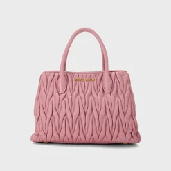 WGACA Miu Miu Nappa Convertible Handbag Small