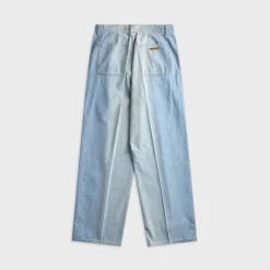 Wide Leg Chambray Jean