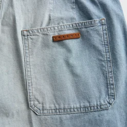 Wide Leg Chambray Jean
