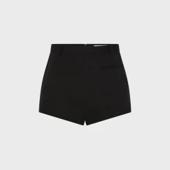 Wool Tailored Mini Short