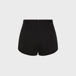 Wool Tailored Mini Short