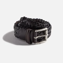 Woven Leather Belt