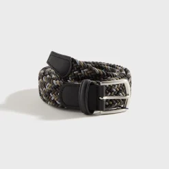 Woven Leather Belt