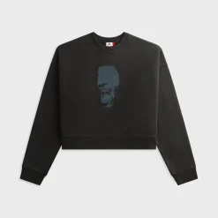 x IH Cropped Fleece Crewneck Sweatshirt