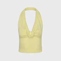 x Jennie Briar Cloud Knit Halter Top