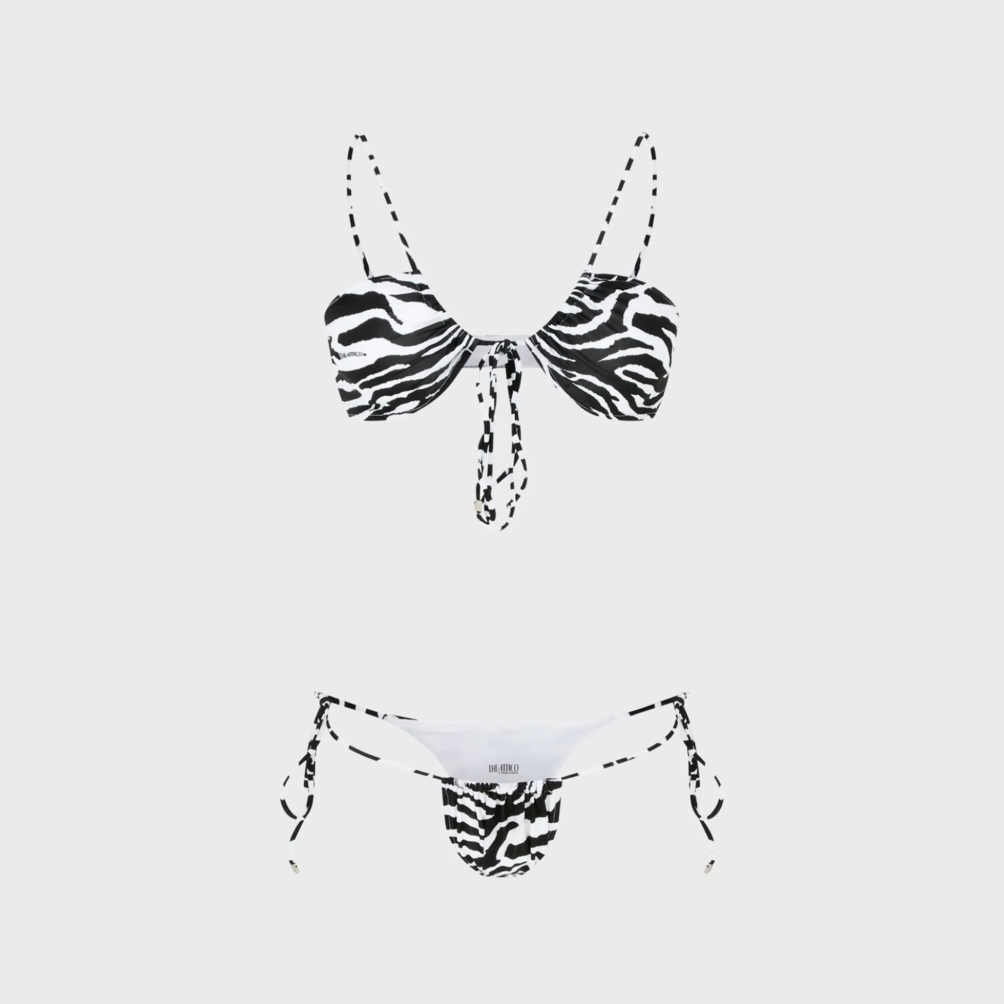 Zebra Stripe Bikini Set